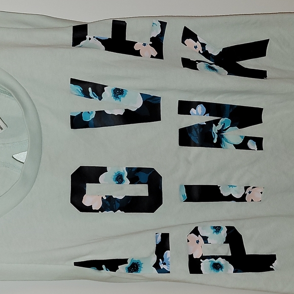 PINK baby blue tank top - Picture 2 of 4